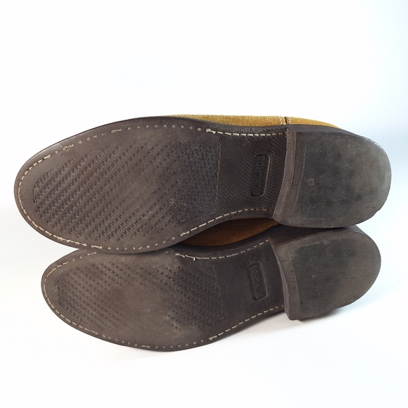 Honchos Vintage Tan Suede Leather Boots Men's Size 8.5 Soft Boots Oil Resistant - Picture 9 of 13